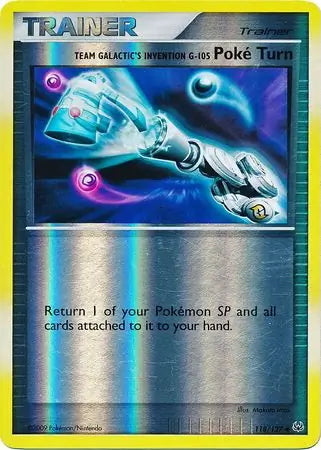 Platinum Poke Turn #118/127 reverse holo